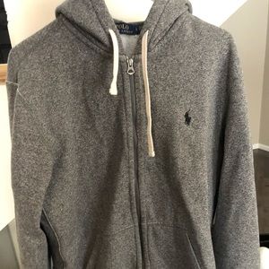 Polo by Ralph Lauren full zip up hoodie. LG